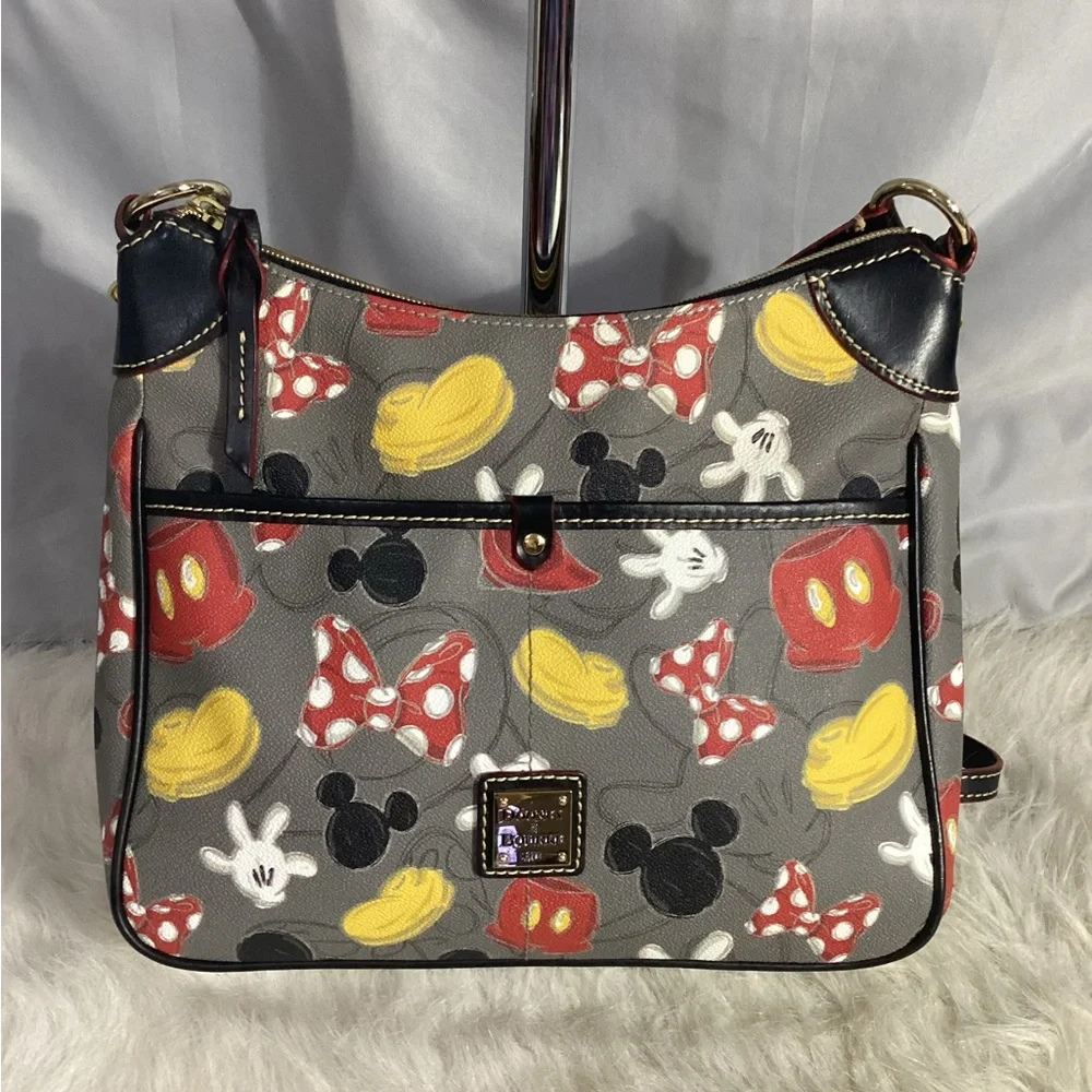 Dooney & Bourke x Disney Mickey Mouse Body Parts Crossbody Shoulder Bag - Picture 2 of 11